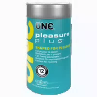 «pleasure Plus» Kondome – Geripptes Kopfteil, 12 St, Vegan 12 Kondome 12 st