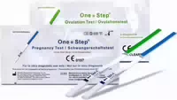 One Step Kombipaket 25 Ovulationstests 5 Schwangerschaftstests Fruchtbarkeitstest Für Frauen