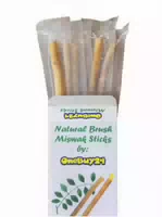 Onebuy24 Miswak Siwak Zahnputzholz mit Natürlichen Mineralstoffen und Gipskristallen