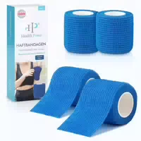 Health Press Selbstklebende Haftbandage 5cm X 4,5m 4 st