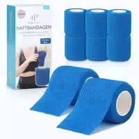 Health Press Selbstklebende Haftbandage 5cm X 4,5m 4 st