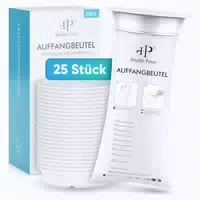 Health Press Spuckbeutel mit Mundstück 25 st