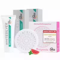 Onlysmile Coffee Lover Bundle – Zahnpulver & 2x Whitesilver Zahnpasta Gegen Verfärbungen
