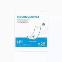 Rectangular Insert Maxi Rechteckvorlagen, Mit Folie Und Klebestreifen, 60 X 15 Cm 4x28 St
