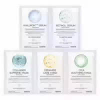 Ootd Hydrating Serum Sheet Masks Collagen Ceramide Cica Triple Hyaluron Retinol 25g 5pcs