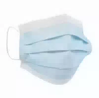 Op Maske Mundschutz 3lagig Mit Gummi Blau