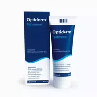 Optiderm Fettcreme bei Juckreiz und Trockener Haut 2x100 g Creme