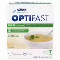Optifast Suppe Gemüse Geschmack 8x55 G Pulver