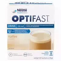 Optifast Drink Kaffee 8x55 G Pulver