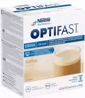 Optifast Drink Kaffee 8 X 55 g Pulver
