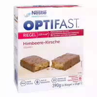 Optifast Riegel Himbeere Kirsche 6x65 g