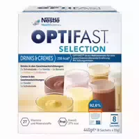 Optifast Selection Drinks & Cremes 8x55 g