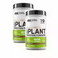 2x Gold Standard 100% Plant 684g