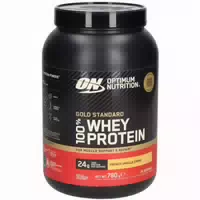 Optimum Nutrition Gold Standard 100% Whey Protein Powder French Vanilla Crème