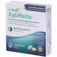 Oracoat Xylimelts Hafttabletten ohne Minze 40 st Tabletten