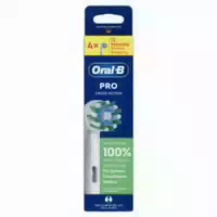 Oral B Aufsteckbörsten 4er Schwarz Pro Cross Action 4er