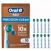 Oral B Precision Clean Ersatzbürstenkopf, Weiss 5er Pack