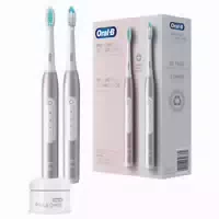 Oral B Elektrische Zahnbürste Pulsonic Slim Luxe 2 Handstück In Platinum Rosegold