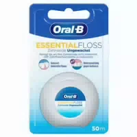 Oral B Essential Floss Ungewachst 50m Zahnseide