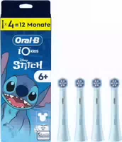 Oral B Io Kids 6 Disney Stitch Aufsteckbürsten — Original Zahnbürstenaufsatz für Oral B Io Kid