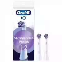 Oral B Io Strahlendes Weiss Aufsteckbürsten Für Elektrische Zahnbürste, Briefkastenfähige Verpac