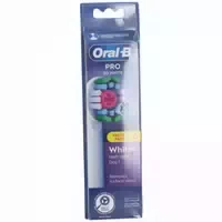Oral B Pro 3d White Ersatzbürstenköpfe X4