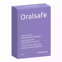 Oral Safe Latexschutztuch Geschmacksneutral