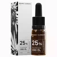 Organic Elements Vollspektrum Cbd Öl 25% 10 ml