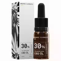 Organic Elements Vollspektrum Cbd Öl 30% Pure 10 ml