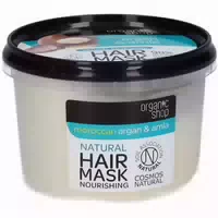 Organic Shop – Natürliche, Pflegende Haarmaske mit Argan und Amla