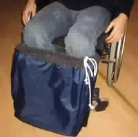 Orgaterm Fuß Schlupfsack Wollpelz