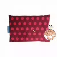 Original Dr Berger 1 Kammer Kirschkernkissen Tupfendruck Rot 30 X 20 cm