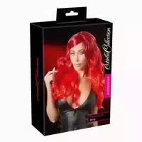 Cottelli Perücke Rot Wellig Lang 1 st