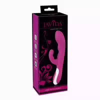 Javida Samtiger Rabbitvibrator mit 2 Motoren 1 st