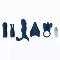 Magic Shiver Bullet Set Mit 5 Aufsätzen 1 St