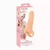 Nature Skin 2in1 Extension Masturbator 1 St