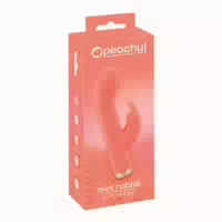 Peachy Peachy Mini Rabbit Vibrator 1 st