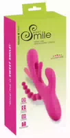 Sweet Smile Triple Vibrator Mit Flicking Tongue
