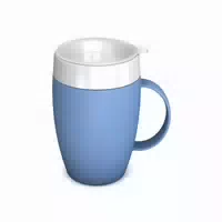 Ornamin Becher mit Trink Trick Kleiner Henkel mit Therapeutischem Trinkaufsatz
