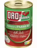 Oro Di Parma Tomaten Stückig mit Basilikum