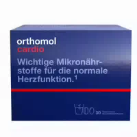Orthomol Cardio Unterstützt Die Normale Herzfunktion, Mit Magnesium, Omega 3 Fettsäure, Vitamin D Granulat Tabletten Kapseln