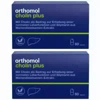 Orthomol Cholin Plus zur Erhaltung einer Normalen Leberfunktion mit Silymarin aus Mariendistel Extrakt