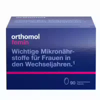 Orthomol Femin Mikronährstoffe Mit Biotin, Selen, Zink, Nachtkerzenöl, Coenzym Q10 Kapseln
