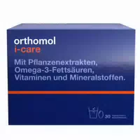 Orthomol I Care Mikronährstoffbegleitung für Erwachsene Vitamine, Mineralstoffe und Omega 3 Fettsäuren Granulat Kapseln