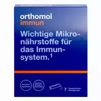 Orthomol Immun Mikronährstoffe Zur Unterstützung Des Immunsystems Mit Vitamin C, Vitamin D Und Zink Direktgranulat Menthol Himbeere