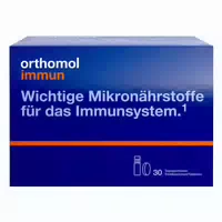 Orthomol Immun Mikronährstoffe mit Vitamin C, Vitamin D und Zink Trinkampullen Tabletten