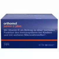 Orthomol Junior C Plus Mit Vitamin C Als Beitrag Zu Einer Normalen Funktion Des Immunsystems Waldfrucht Geschmack Kautabletten