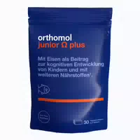 Orthomol Junior Omega Plus Mit Eisen, Omega 3 Fettsäuren Und Vitamin B12 90 Toffees