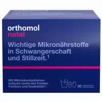 Orthomol Natal Granulat Kapseln Mikronährstoffe Für Schwangerschaft Und Stillzeit