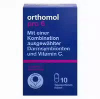 Orthomol Pro 6 Mit Einer Kombination Ausgewählter Darmsymbionten Und Vitamin C Kapseln
